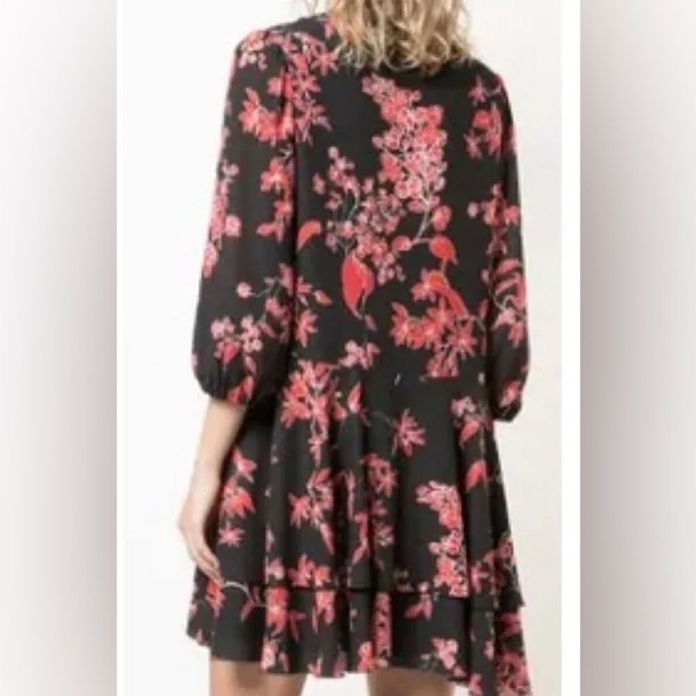 Alice + Olivia Moore Blouson Sleeve Dress (D6) View 5